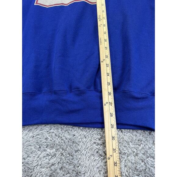 Vintage NFL NY New York Giants Blue‎ Crewneck Adult Large Sweatshirt 90's Y2K - Picture 4 of 8